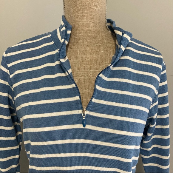 LL Bean Vintage Half Zip Sweater - M - Picture 2 of 8
